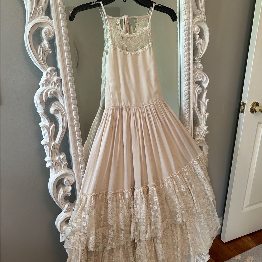 CATRIN DRESS IN CREAM
